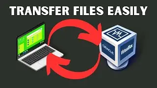 How to Copy Files Between Virtual Box and Host Machine || drag and drop between host and gue