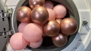 Experiment - Balloons are everywhere in a Washing Machine