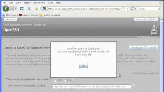 OpenSSO Federation with SAMLv2
