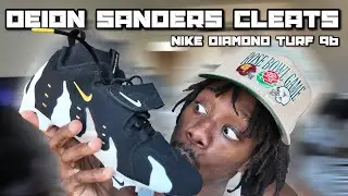 NIKE DIAMOND TURF 96 TD Deion Sanders Cleats