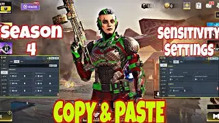 *NEW* Settings and Sensitivity in Battle Royale | SEASON 4 | COD Mobile BR Settings