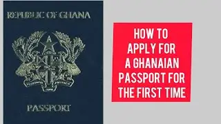 How to Apply for a Ghanaian Passport Online #passport #ghananews #onlinepassport
