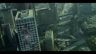 destroyed city (after effect compositing )