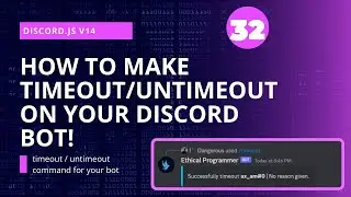 Discord.js v14 Tutorial: Timeout & Untimeout Command