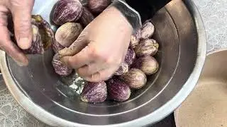 طرشي الباذنجان المحشي مضبوط 100‎%‎ الطعم ولا غلطة 👍🏻