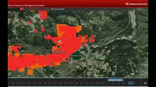 Aug 5 PM 24hr Infrared Comparison, Flat Lake, Tremont Creek, White Rock Lake, Wind gusts