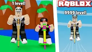 En Yükseğe Zıplayan Kazanır! - Panda ile Roblox POGO SIMULATOR