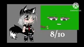Rating Gacha Green Screen faces