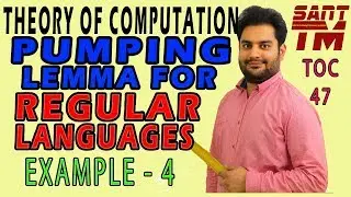 Pumping Lemma for Regular language Problem Example 4