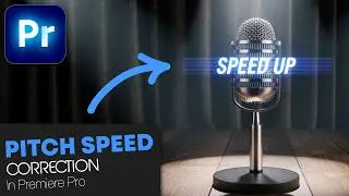 How To SPEED UP Audio WITHOUT Changing PITCH In Premiere Pro