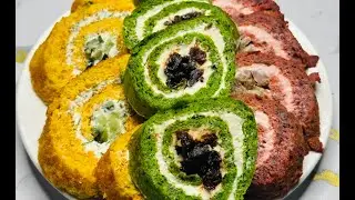 Spinach roll🌯! The best recipe🔥!