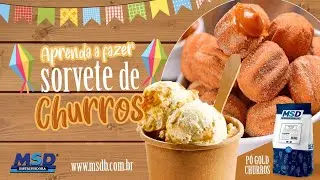 SORVETE DE CHURROS