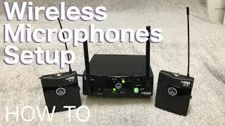 Setting up a Wireless Microphone System (how to) AKG WMS40