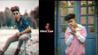 How to editing Glitch photo simple tips||just 2steps editing Glitch photo app link discretion 👇