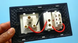 Wiring of most used electric Switch board