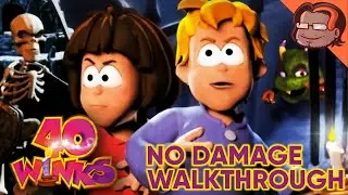 40 Winks Walkthrough [No Damage]