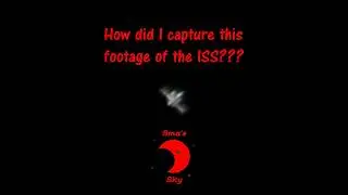 Captivating ISS Flyover: View the ISS through my telescope! | April 17, 2024