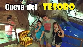 Visitamos la CUEVA DEL TESORO ! Única cueva submarina de Europa !!!! 🏴‍☠️ + FANTASMA 👻