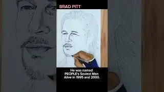 Drawing Brad Pitt