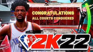HOW TO WIN COURT CONQUEROR ON NBA 2K22 NEXT GEN! BEST METHOD TO WIN GAMES!