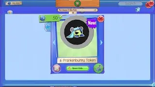 REDEEMING 10 FRANKENBUNNY TOKENS | Animal Jam October Update