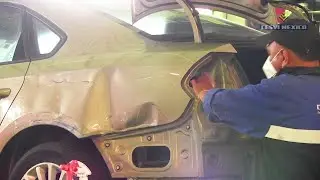 Comparativa del costo de reparación VS  el costo de sustitución del costado de un automóvil