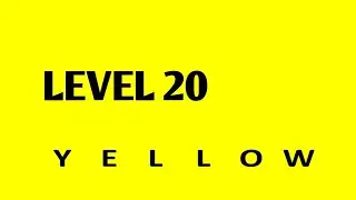 YELLOW Level 20 Android/IOS Gameplay Walkthrough By Bart Bonte