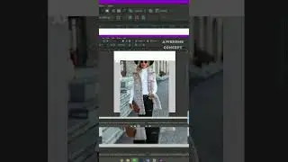 Create a nice FASHION FLYER for Social Media with ease #short #coreldraw