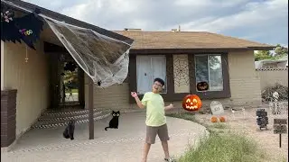 MAKING PUMPKINS FOR HALLOWEEN PART 3