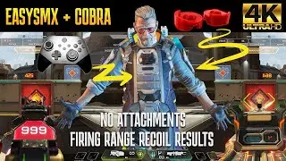 EasySMX Controller Master Your Recoil! Apex Legends, Firing Range Test in 4K!