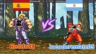 Aggressors of Dark Kombat - Reddo88 vs locoderemate05 FT3