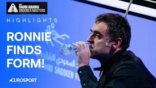Ronnie O'Sullivan finding his form! 🔥| 2024 Saudi Arabia Masters 🇸🇦