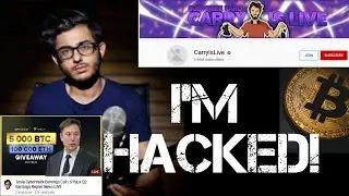 Carry Minati YouTube Channel Hacked | CarryisLive Hacked | full video
