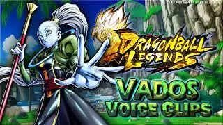 All Vados Voice Clips • Dragon Ball Legends • Voice Lines (Caitlin Glass) - ENGLISH