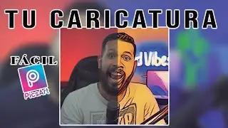 Como HACER una CARICATURA de una FOTO en PICSART