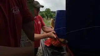 How I Make BBQ Wood Chunks #bbq #firewood