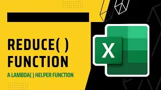 Ho to use REDUCE Function in Microsoft Excel✅
