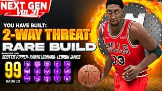 GLITCHED 6'7 2-WAY THREAT BUILD ON NBA 2K22 NEXT GEN! VOL. 31