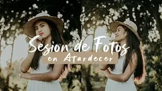 Sesion de Fotos en el atardecer