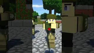 Reporting for duty, sir! - Imperial Guard in Minecraft | Warhammer 40k