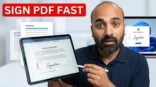 How to Sign PDF Documents Using a Digital Signature