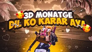 Dil ko karar aya❤️ | Beat sync montage | BGMI | KANIX OP