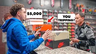 Richard Sells Sneaker Collection!