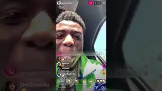 Yungeenace fight on instagram live