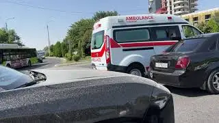 Ташкент 2023. На машине от аэропорта до Ново-Московской, через саракульку по малой кольцевой.