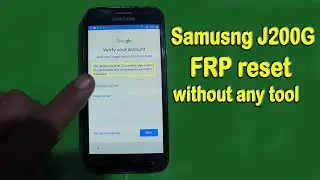 Samsung J2 frp bypass | samsung sm-j200g Google account bypass without pc