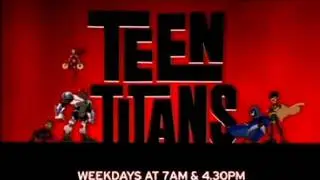 Toonami UK  Teen Titans promo.