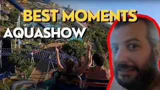 Waterslides Best Moments - Aquashow Waterpark 2023 #viral #4k