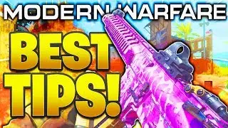 HOW TO IMPROVE AT MODERN WARFARE TIPS AND TRICKS! 5 BEST TIPS HOW TO BE GOOD AT COD MODERN WARFARE!