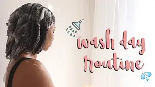 Curly Hair Wash Day Routine | Type 4 Natural Hair | ASMR